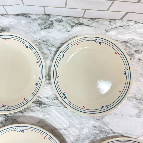 Vintage Corelle Country Violets Dinnerware Set of 6. 2 Dinner, 2 Lunch, 2 bread - Picture 3 of 14